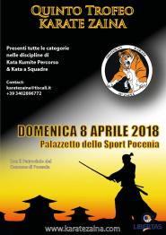 Volantino 5° Trofeo Karate Zaina