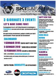 Locandina eventi sci 2018